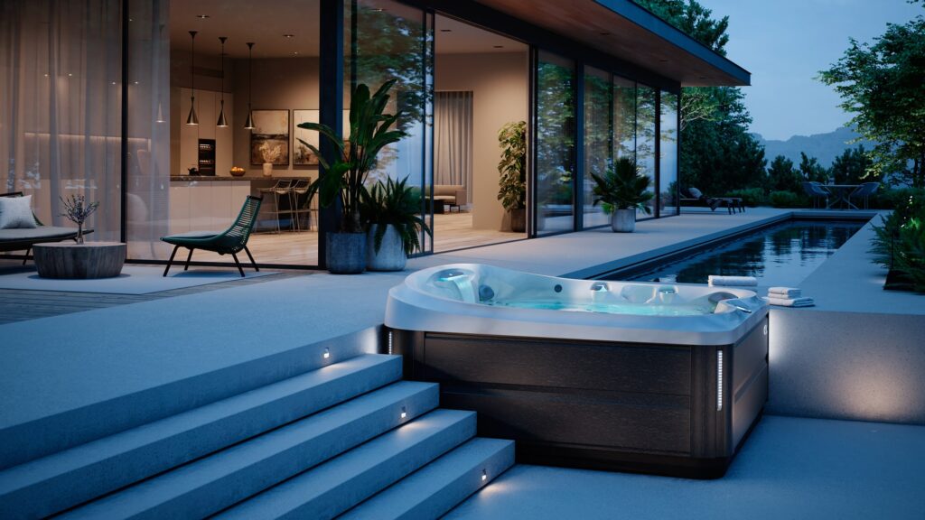 JHT J 475 SmokedEbony Platinum jacuzzi hot tub